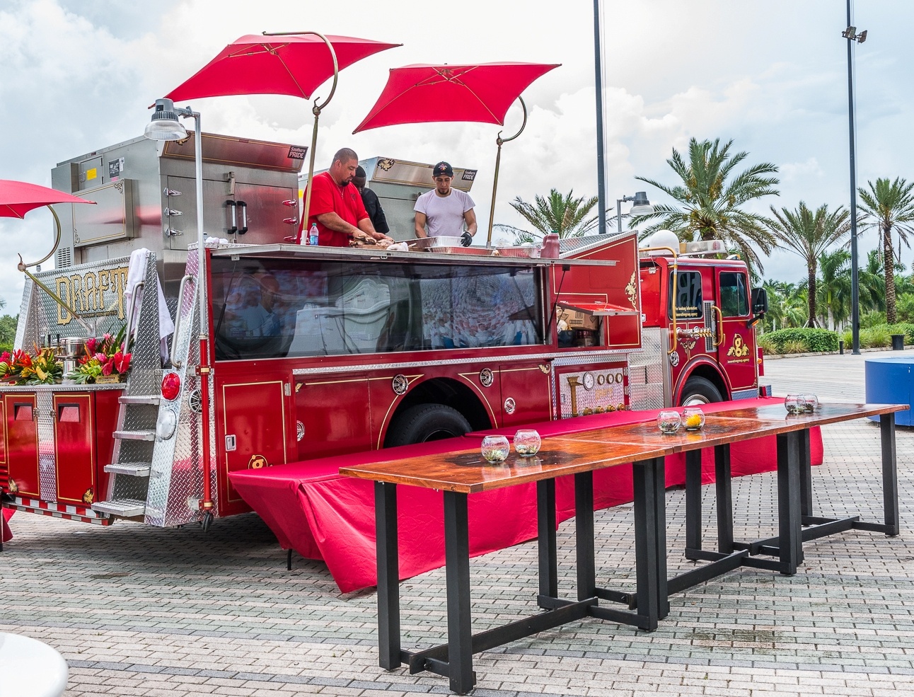 DRAFT Mobile Culinary Firetruck for Events by Innovative Group